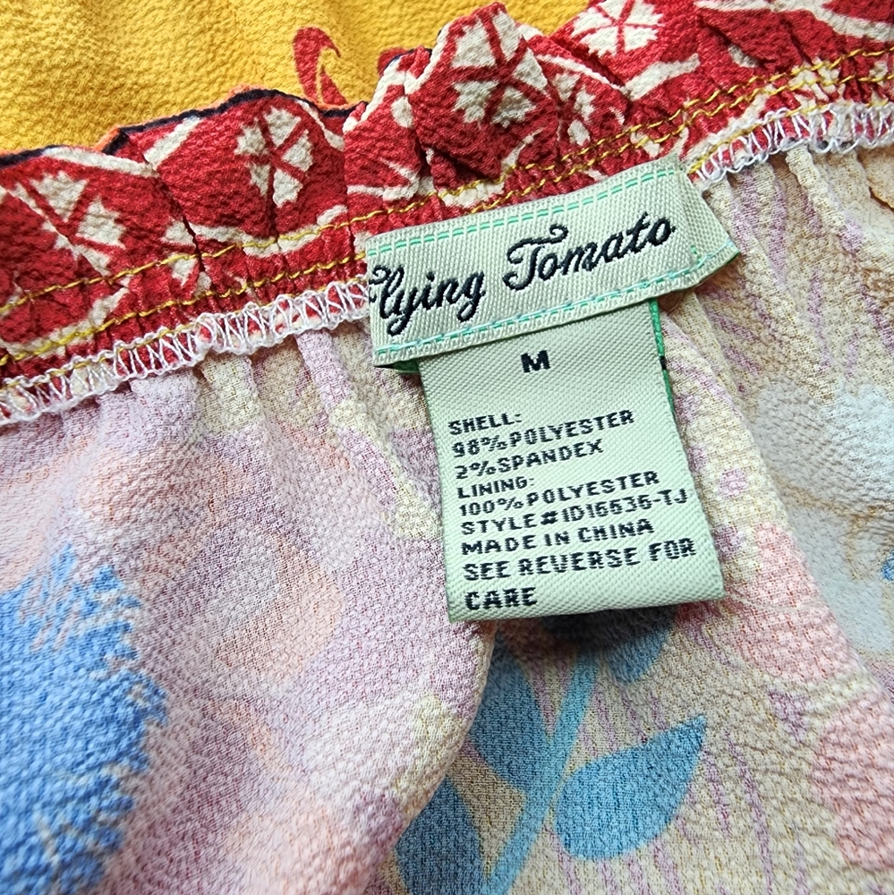 Flying Tomato Maxi Double Split, Off-Shoulder, Tr… - image 2